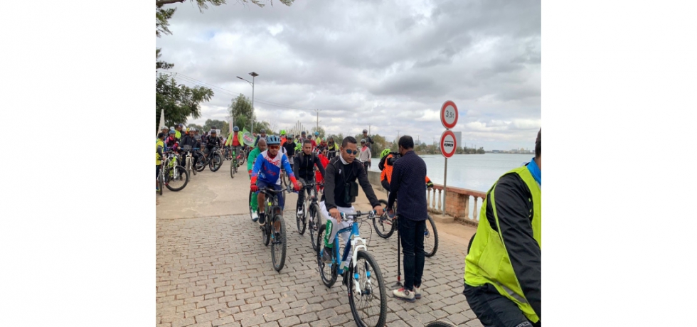 The Embassy organised a bicycle clubs in Madagascar on World Bicycle Day to highlight the importance of cycling for healthy and environment friendly lifestyle.